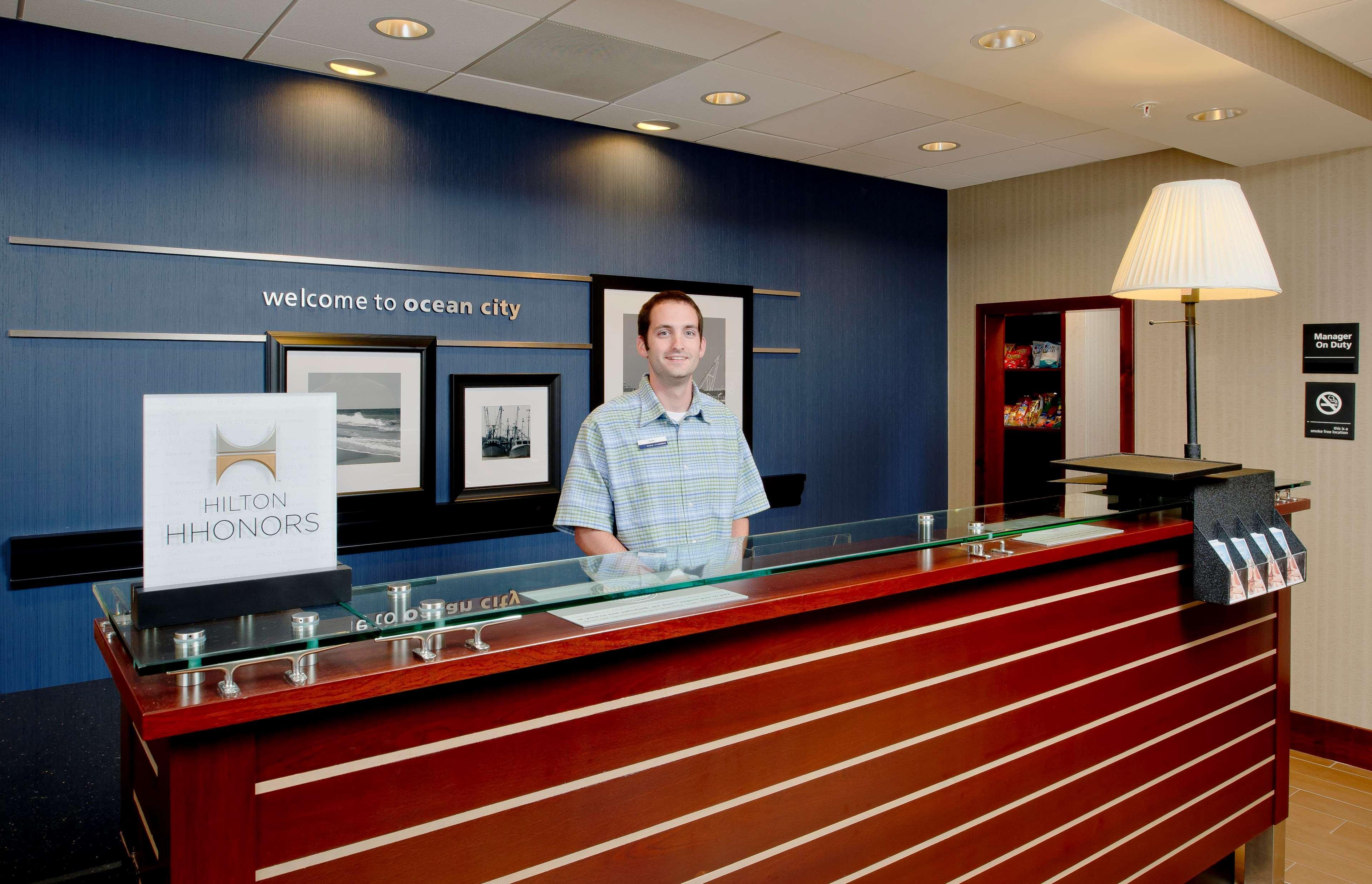 Hampton Inn & Suites Ocean City Bayfront-Convention Center Interior foto